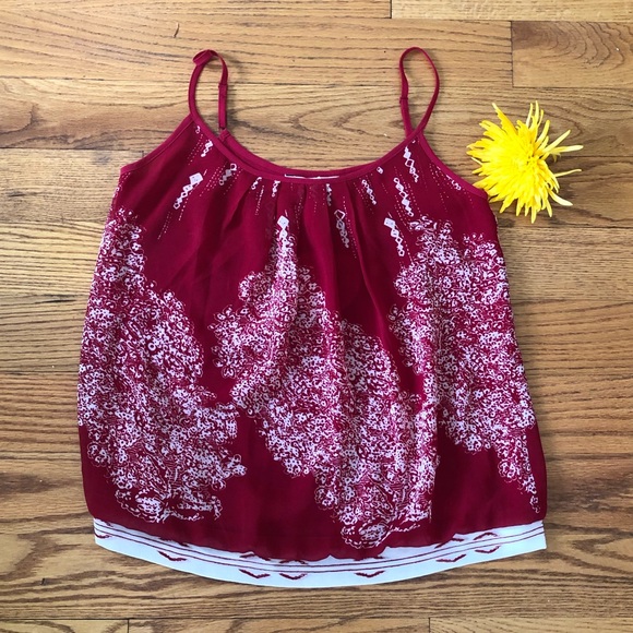 CAbi Tops - NWT CAbi Red Blouse from “The Heart” Collection CAbi Tops - NWT CAbi Red Blouse from “The Heart” Collection